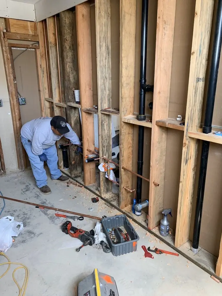 Commercial rough-in plumbing for Gas Line Repair in Lenhartsville